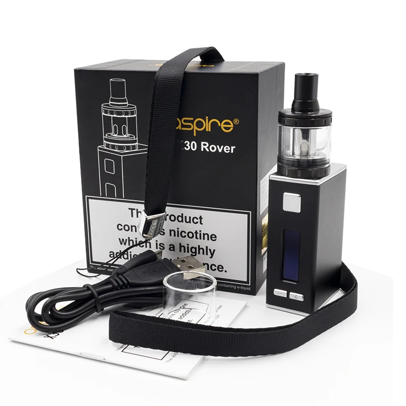 Оригинальный Aspire X30 Rover комплект электронные сигареты Kit построен в 2000 мАч Батарея
