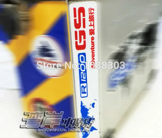 

1 Pair Car Styling Vinyl Tape Motorcycle Tail Side Box Sticker Decals for ADV GS R1200GS Adventure