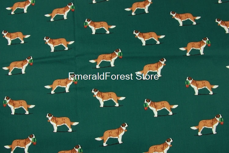 High quality cotton dog printed fabric handmade DIY clothing dress baby clothes 100cmx140cm | Дом и сад
