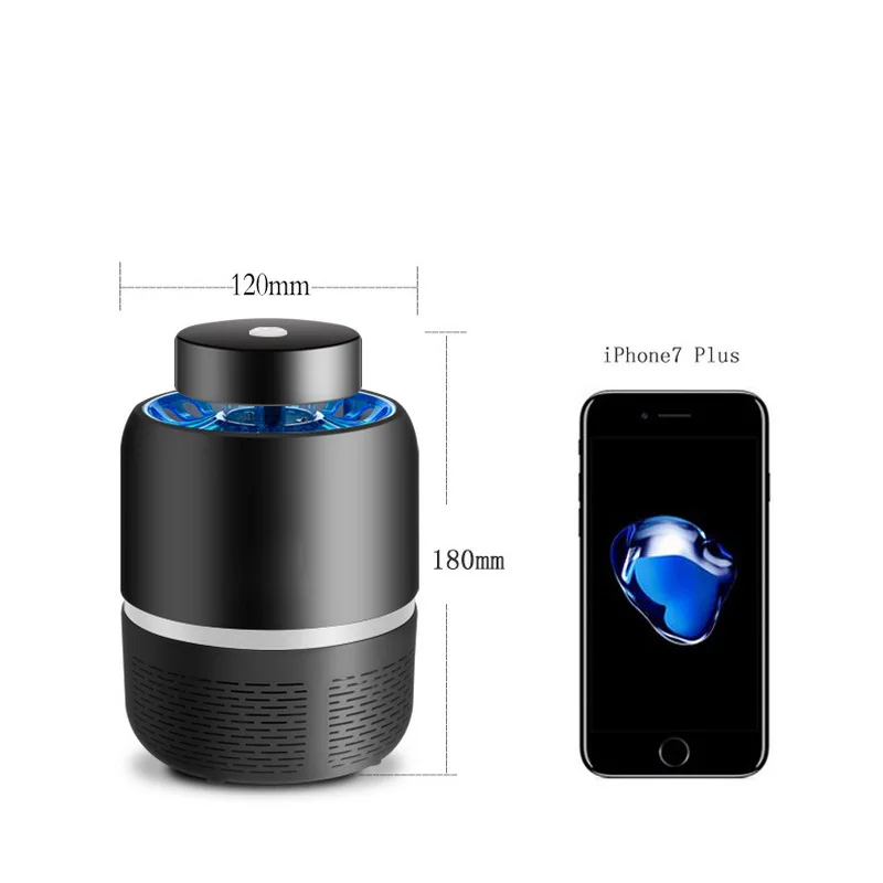 USB фотокаталитическая лампа-ловушка для комаров тихая светодиодная УФ-лампы