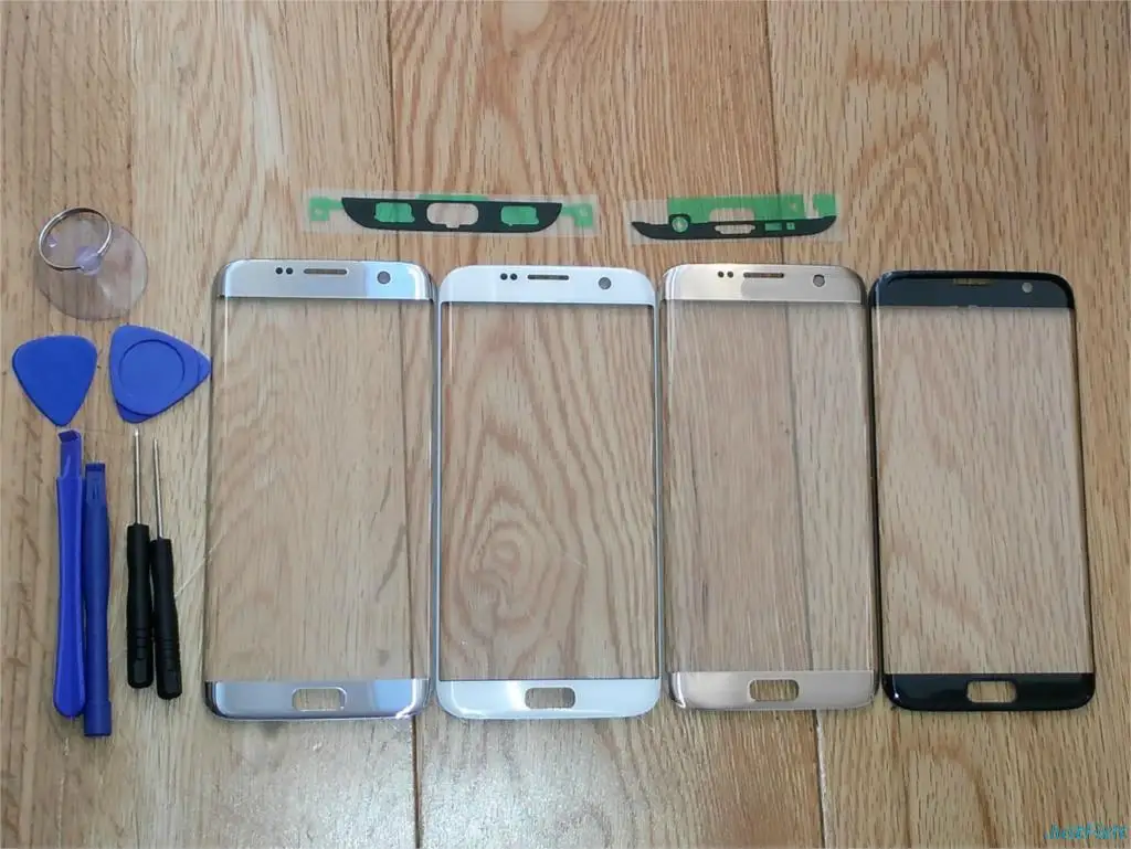 Замена для Samsung S7 Edge G935F G935A ЖК-дисплей внешняя Сенсорная панель экран стекло