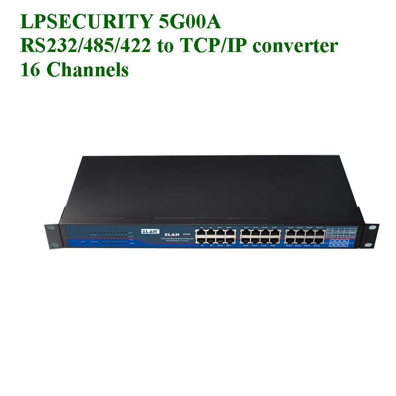 16 канальный последовательный конвертер в Ethernet RJ45/RS232/485/422 TCP/IP TCP/UDP клиенты UDP