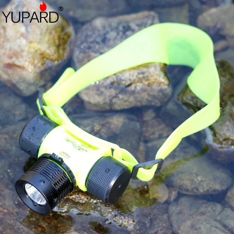 YUPARD 500Lm 20 м Diver Дайвинг 18650 или 3x AAA Q5 светодиодный вспышка светильник фонарь Водонепроницаемый светильник светодиодные противотуманные лампы фары