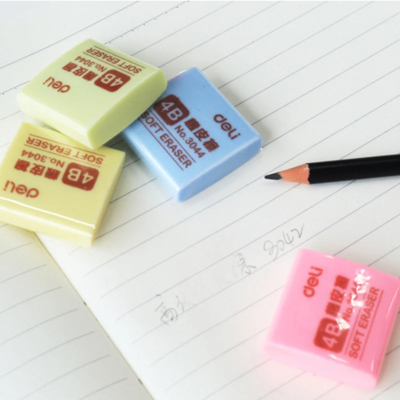 

1Pcs Rubber 4B Pencil Eraser Art Sketch Painting Dedicated Student Stationery Eraser 4B Eraser Pencil Eraser