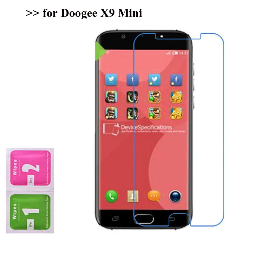 2PCS For Doogee X9 Mini Ultra Clear Soft Nano Explosion proof Screen Protector X9Mini Protective Mobile Phone Film | Мобильные