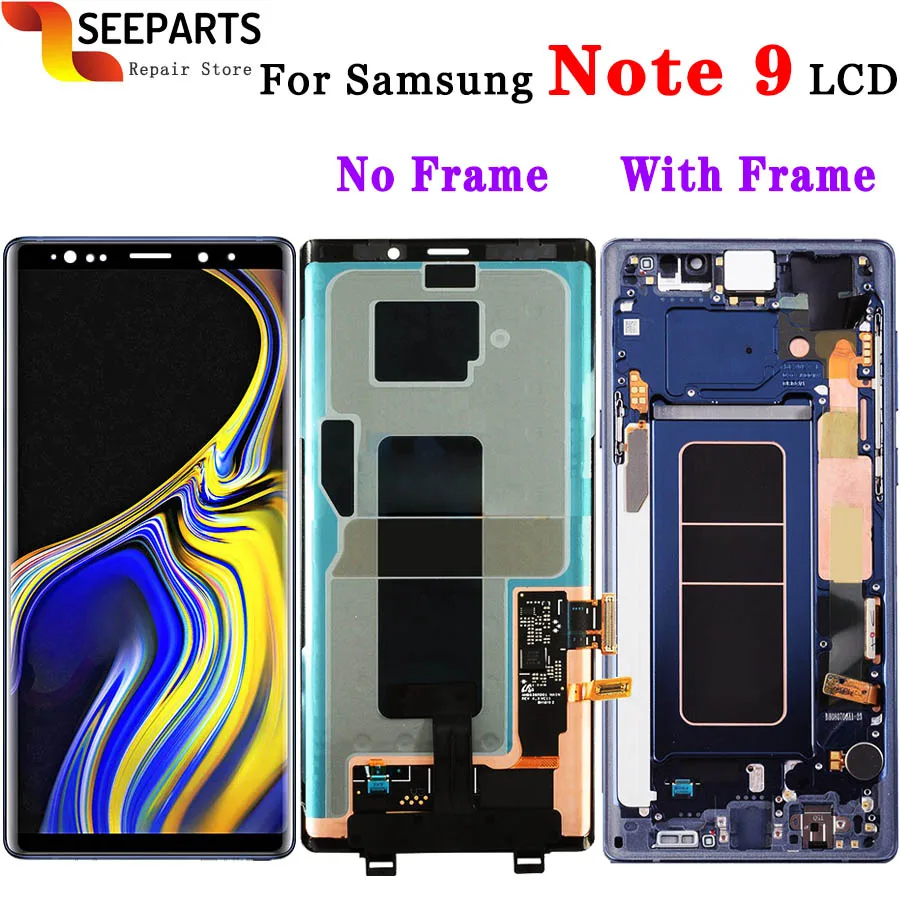 100% протестированный Новый ЖК дисплей для SAMSUNG GALAXY Note 9 сенсорный экран дигитайзер