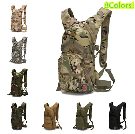 8 видов цветов Мультикам тактический рюкзак высокое качество нейлон для кемпинга