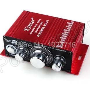 Kinter MA 170 модный мини 2CH Hi Fi стерео усилитель DVD MP3 динамик для автомобиля мотоцикла