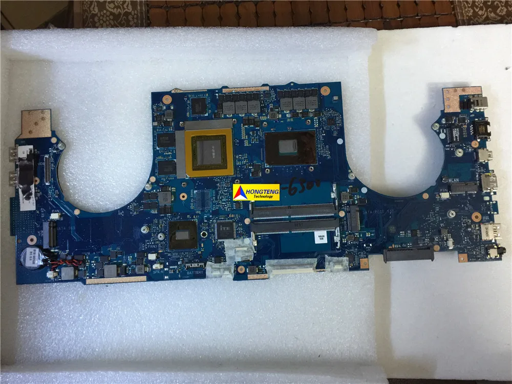 

Оригинальная материнская плата для ноутбука ASUS ROG GL702VT, материнская плата GL702V с процессором I5-6300HQ и тест GTX970M, ОК