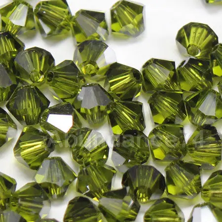 Бесплатная доставка 288 шт./лот 6 мм olivine Цветные китайские высококачественные