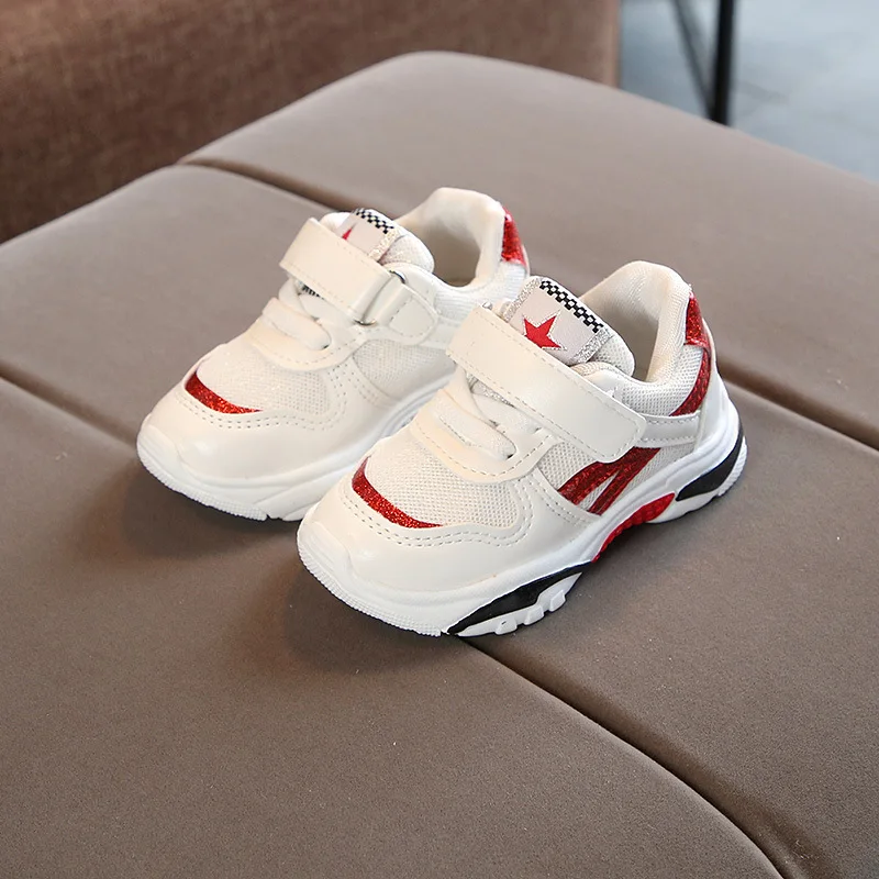 Детская обувь для маленьких мальчиков и девочек Детские повседневные кроссовки