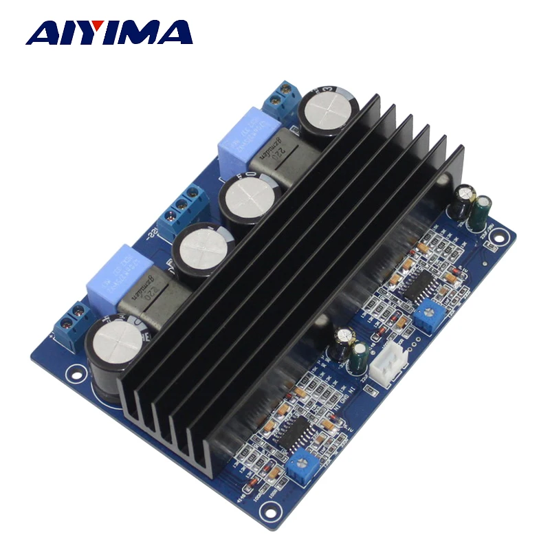 AIYIMA IRS2092 2x200 Вт цифровой аудио Мощность усилитель AMP Комплект моно собранный