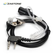 Наушники Zastone для рации воздушная Акустическая трубка 2 Pin