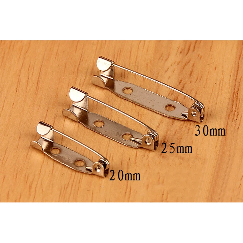 Серебряная брошь 10 шт. 20/25/30 мм|jewelry setting|brooch baseclasp jewelry |