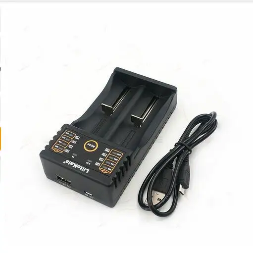 Умное зарядное устройство LiitoKala USB с функцией внешнего аккумулятора для Ni MH