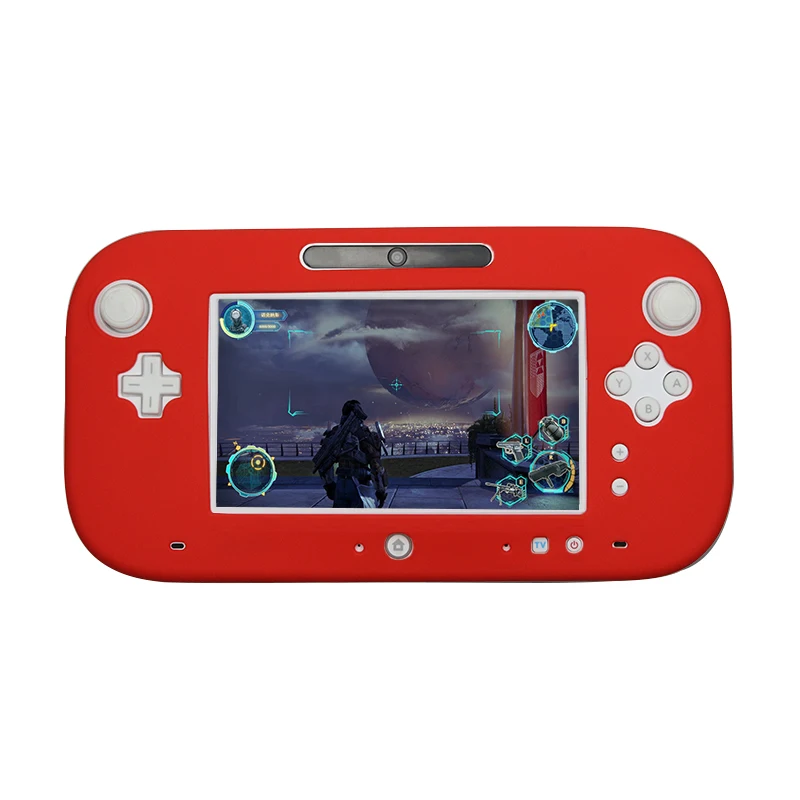 Чехол силиконовый для консоли Wii U 4 цвета|case for|case casecases |