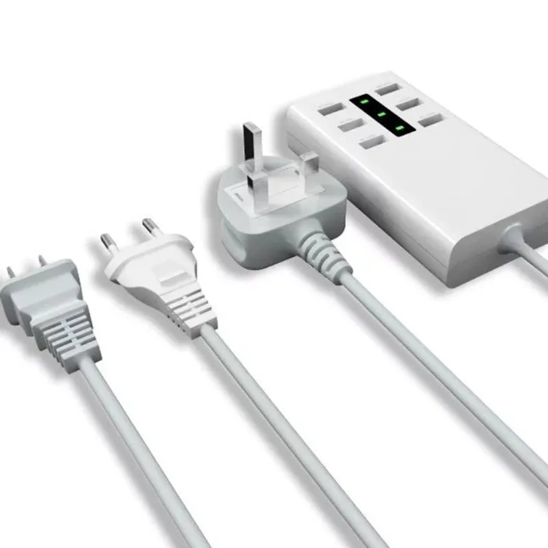 Родственная душа 6 Порта Micro Usb Устройство концентратор ВЕЛИКОБРИТАНИИ США ЕС 7.2A