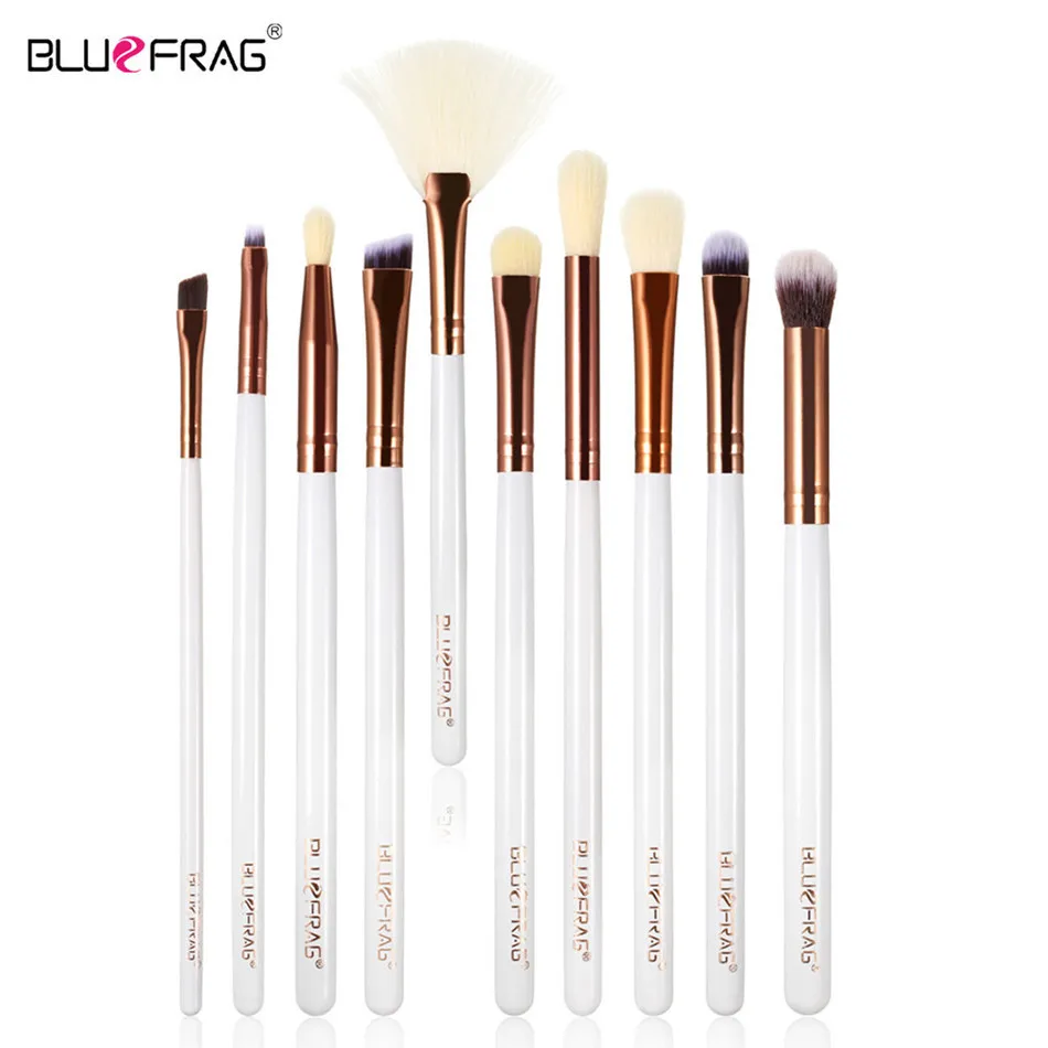 BLUEFRAG Brand 11Pcs Makeup Brushes Super Soft High Quality Eye Shadow Brush Tools BLBR0275 | Красота и здоровье