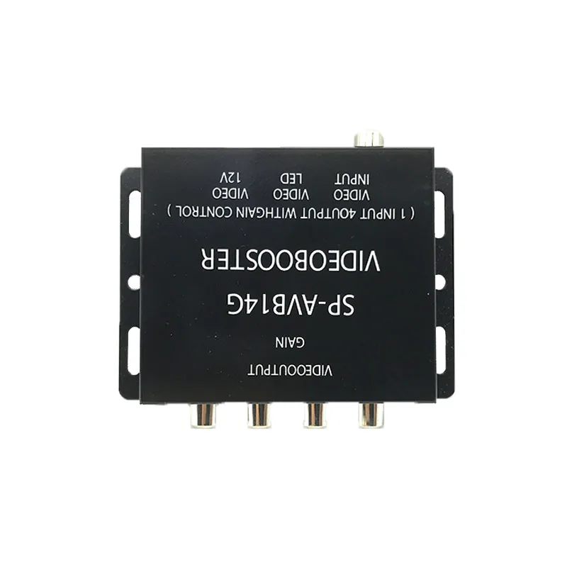 1 шт. автомобильный модифицированный RCA видео сигнала Spliter усилитель 1 в 4 выхода видео кроссовер для DVD/lcd/tv монитора дисплея