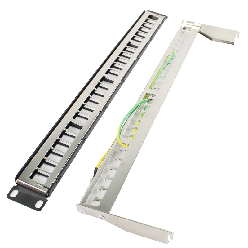BELNET FTP 24 порта RJ45 пустая патч-панель 1U 19 ''полностью металлическая стойка для