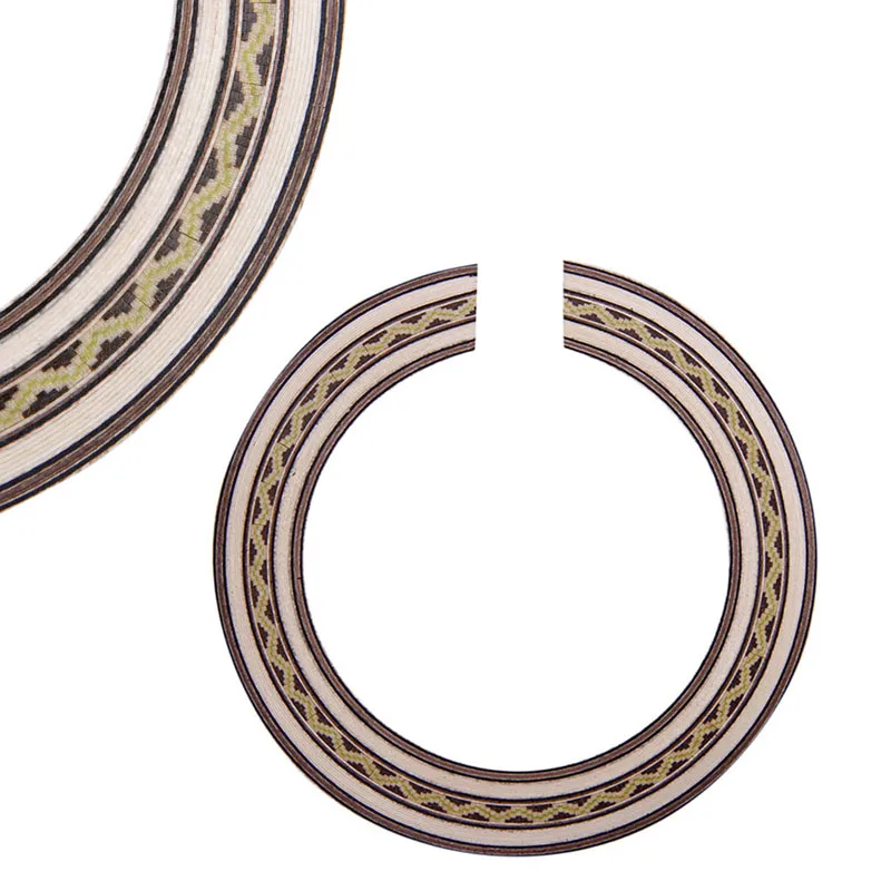 1 шт. Классическая гитара деревянная инкрустированная Soundhole розетка акустической