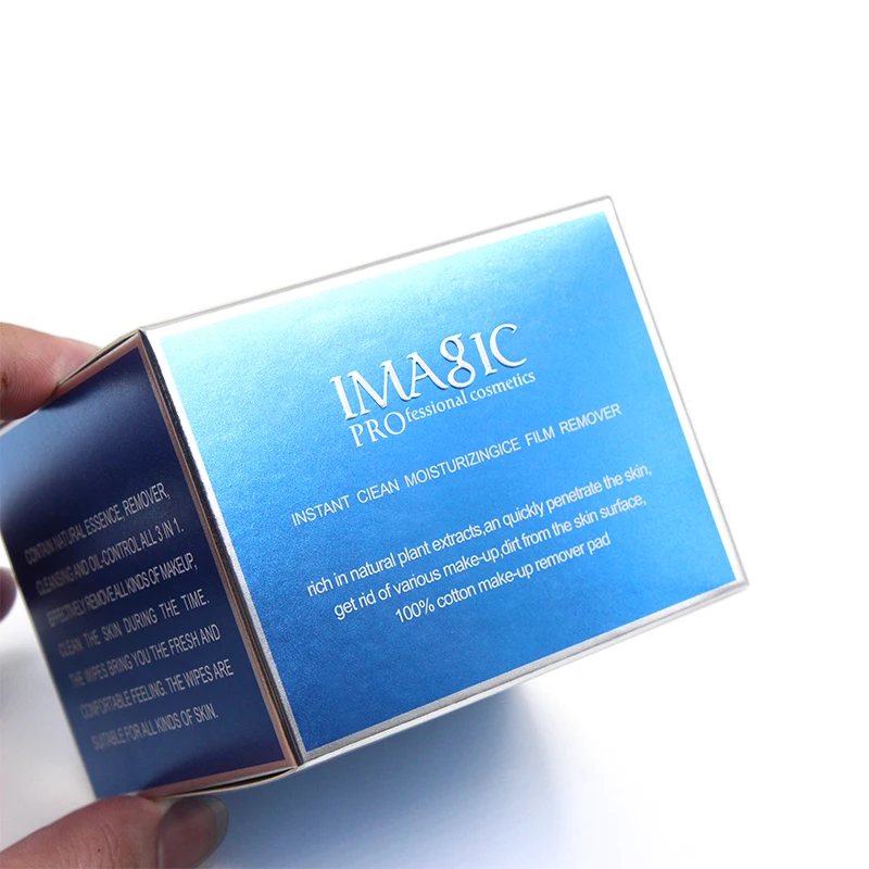 IMAGIC 100 шт. уход за кожей лица средство для снятия макияжа с очищающие салфетки