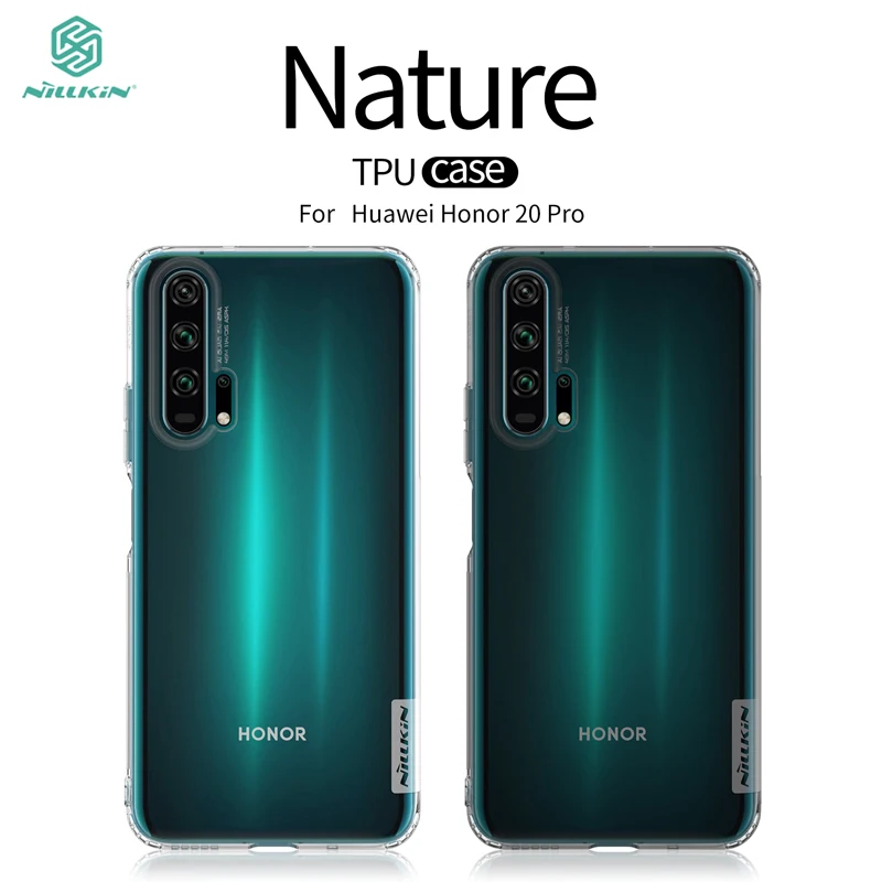 Для Huawei Honor 20 pro Чехол NILLKIN Ультра тонкий ТПУ чехол для Высокое качество подходящие