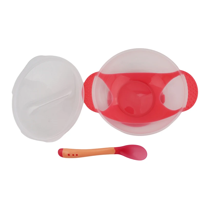1 комплект Детская Пижама обучающая посуда с присоской против Еда чаша для