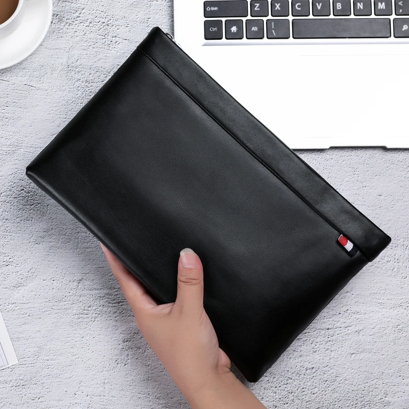 Мужские кошельки BAQI клатчи сумки длинные роскошные из натуральной воловьей кожи