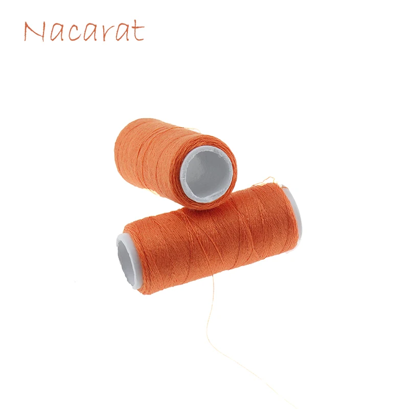 Nacarat 20 цветов 1 шт. 200 ярдов ручной работы швейная нить, вышивка нить для шитья - Цвет: Nacarat