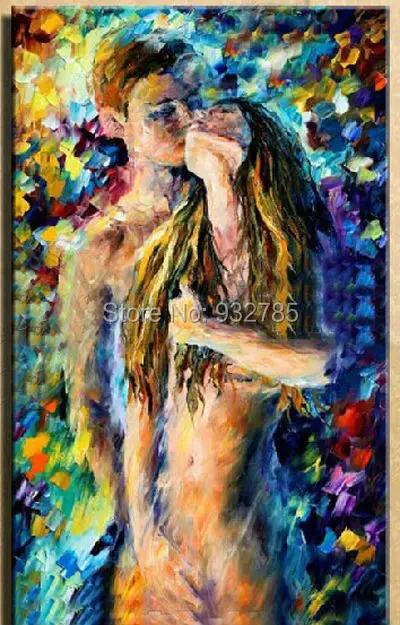 100% ручная работа Современная Обнаженная картина маслом холст абстрактный