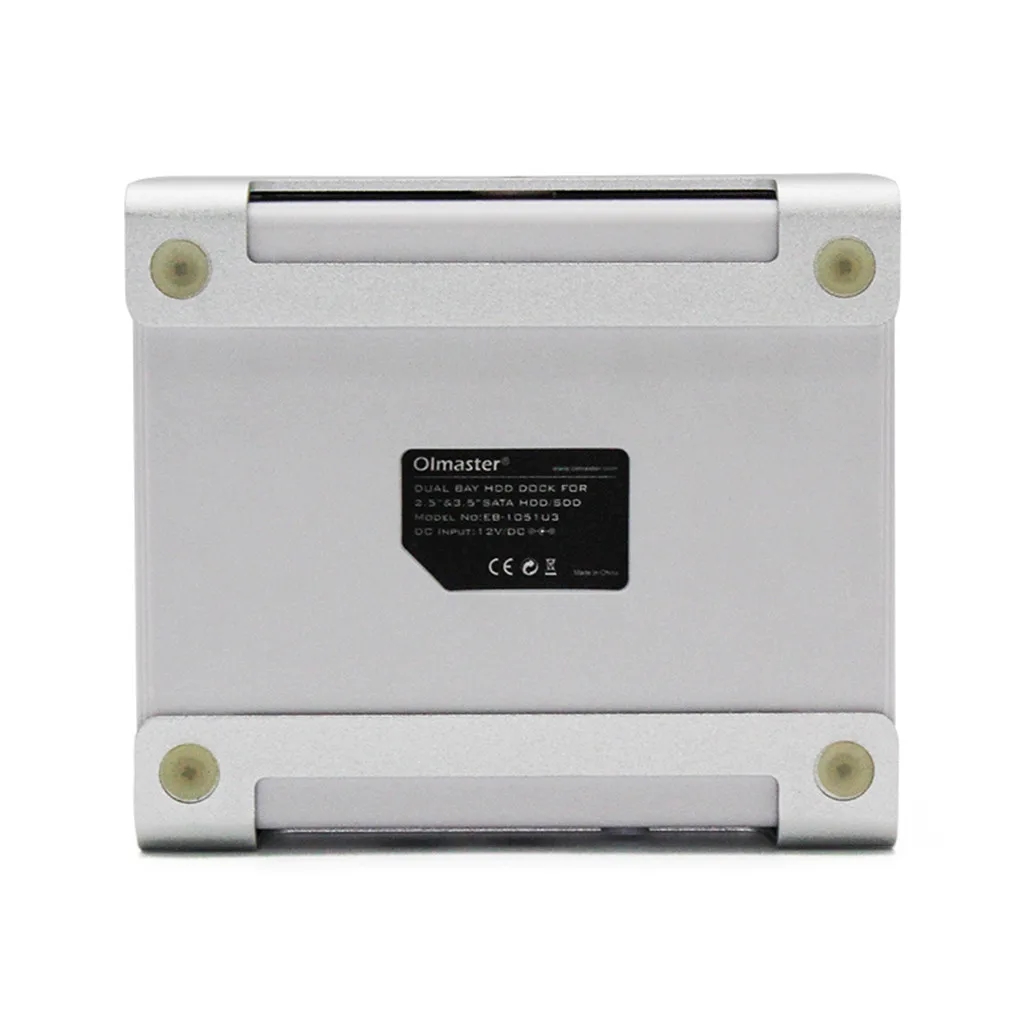 OImaster EB-1051U3 USB3.0 SATA Dual Bay жесткий диск Док-станция для 2,5/3,5 дюймов SATA I/II/III HDD/SSD Оффлайн клон Поддержка 2x8 ТБ