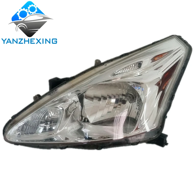 Передняя фара в сборе для NISSAN TIIDA C12 2011 2012 2013 2014 2015 PULSAR галогенная|Фара авто сборе| |