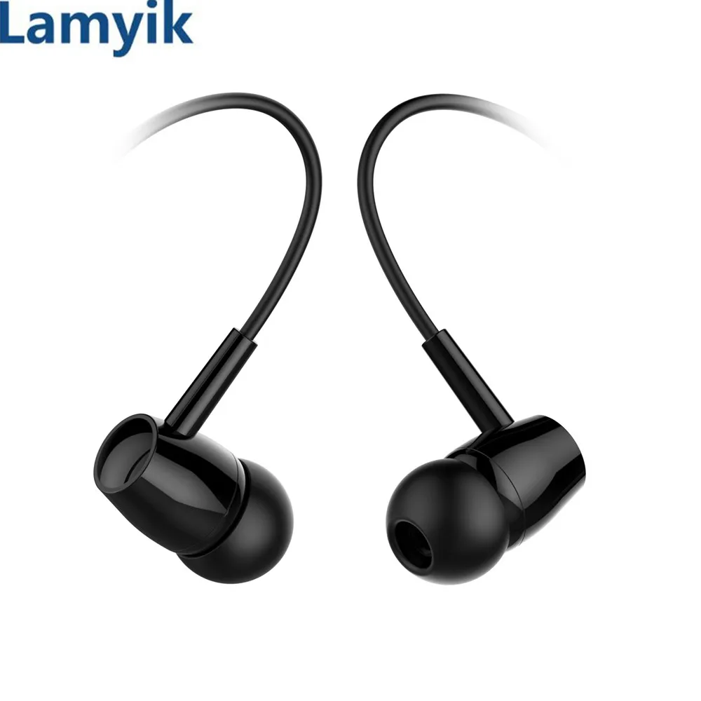 Lamyik L29 проводные наушники высокого бас стерео наушники-вкладыши С микрофоном