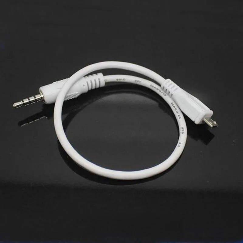 Микро Usb к разъему 3 5 мм аудио кабель Разъем разъем для наушников телефон адаптер