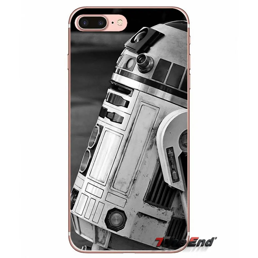С принтом «Звездные войны» R2D2 робот сотовый Чехол для телефона чехол для huawei Honor 7X V10 6C V9 6A играть 9 Коврики 10 Pro Y7 Y5 P8 P10 Lite Plus GR5 - Цвет: images 1