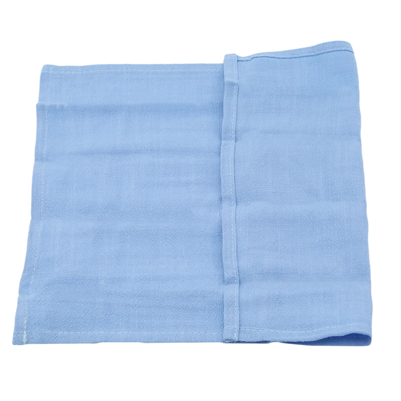 Light blue Новая хлопковая льняная салфетка для стола, носовой платок из полиэстера, ткань для закусочных, вечерние, на Рождество, прочная чашка салфетки для посуды, декоративные настольные - Цвет: Light blue