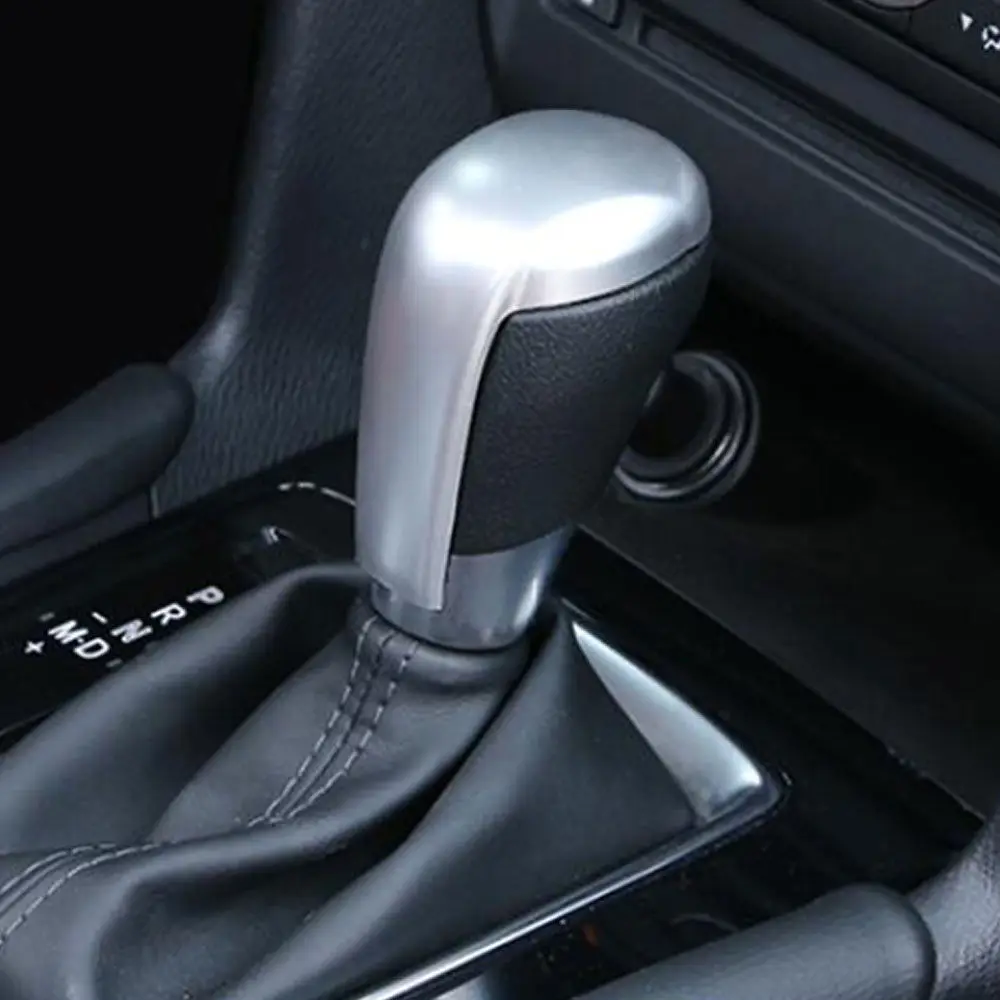 Углеродное волокно Цвет/серебряная ручка переключения рулевого механизма