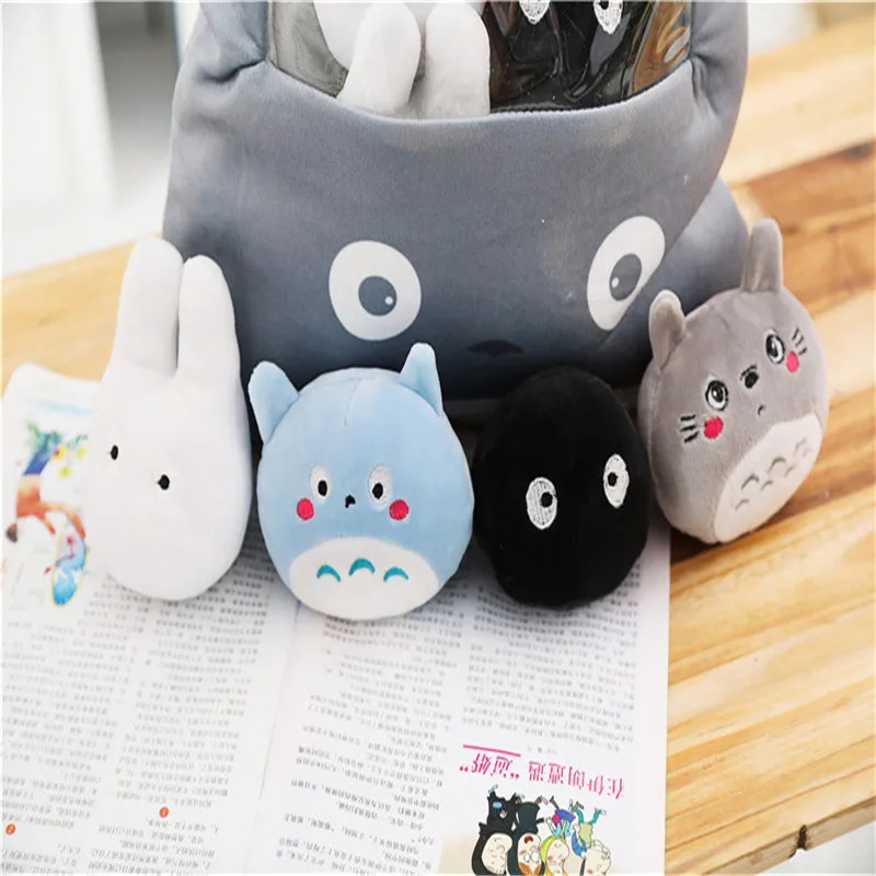 Пакет креативных плюшевых игрушек Totoro закуска Подушка куклы Мягкие кавайные Мой