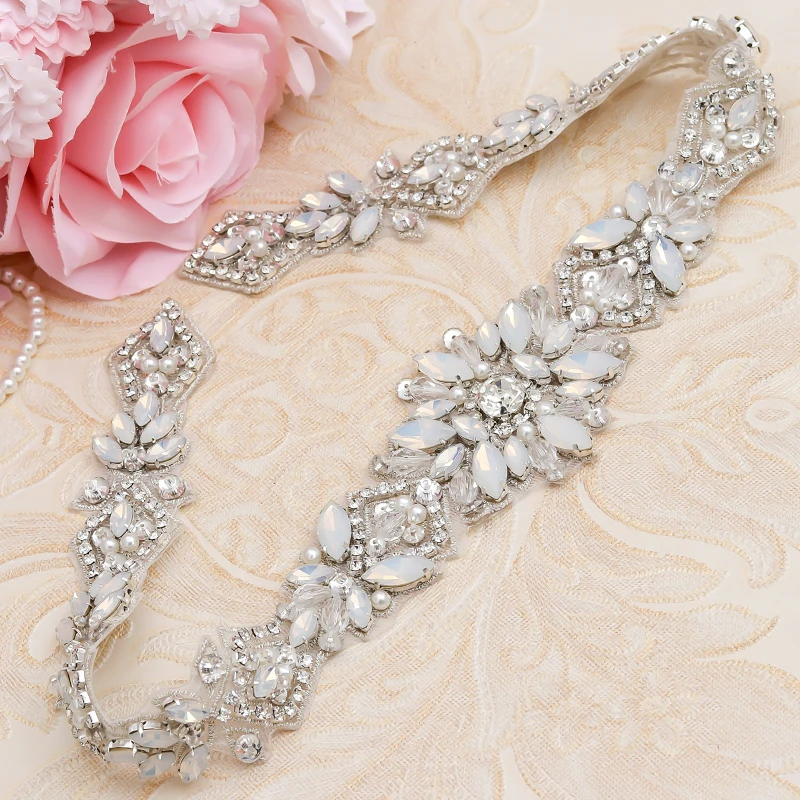 YANSTAR (10 шт.) оптовая продажа стразы с аппликацией аксессуары пришитые на свадебные