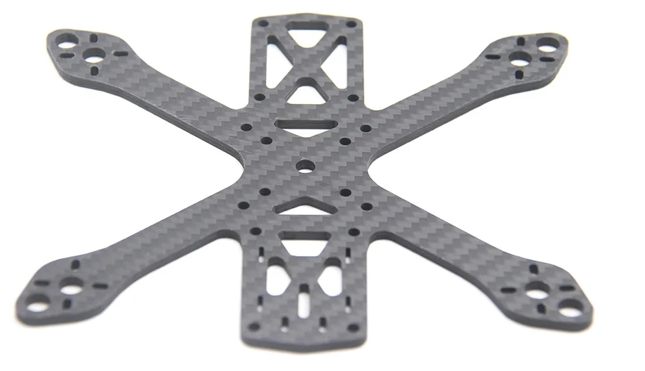 Frame Bottom Plate TCMM 3-дюймовая рама для дрона Martian II колесная база 140 мм 3 мм рукоятка из углеродного волокна FPV Racing для радиоуправляемого квадрокоптера аксессуары - Цвет: Frame Bottom Plate