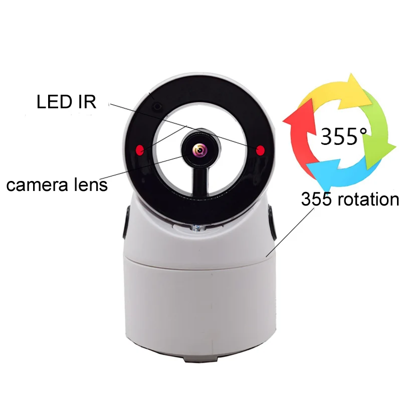 Беспроводной колыбельный детский монитор для детского использования с