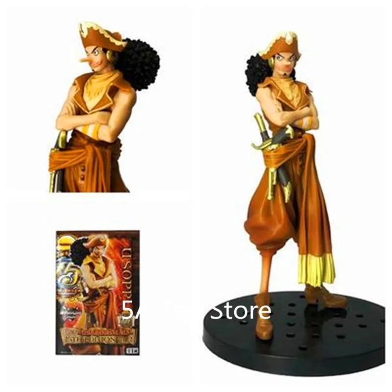 Одна штука DXF 15th Edition Vol.2 Usopp The Grandline Men ПВХ Фигурки Коллекционная модель игрушки