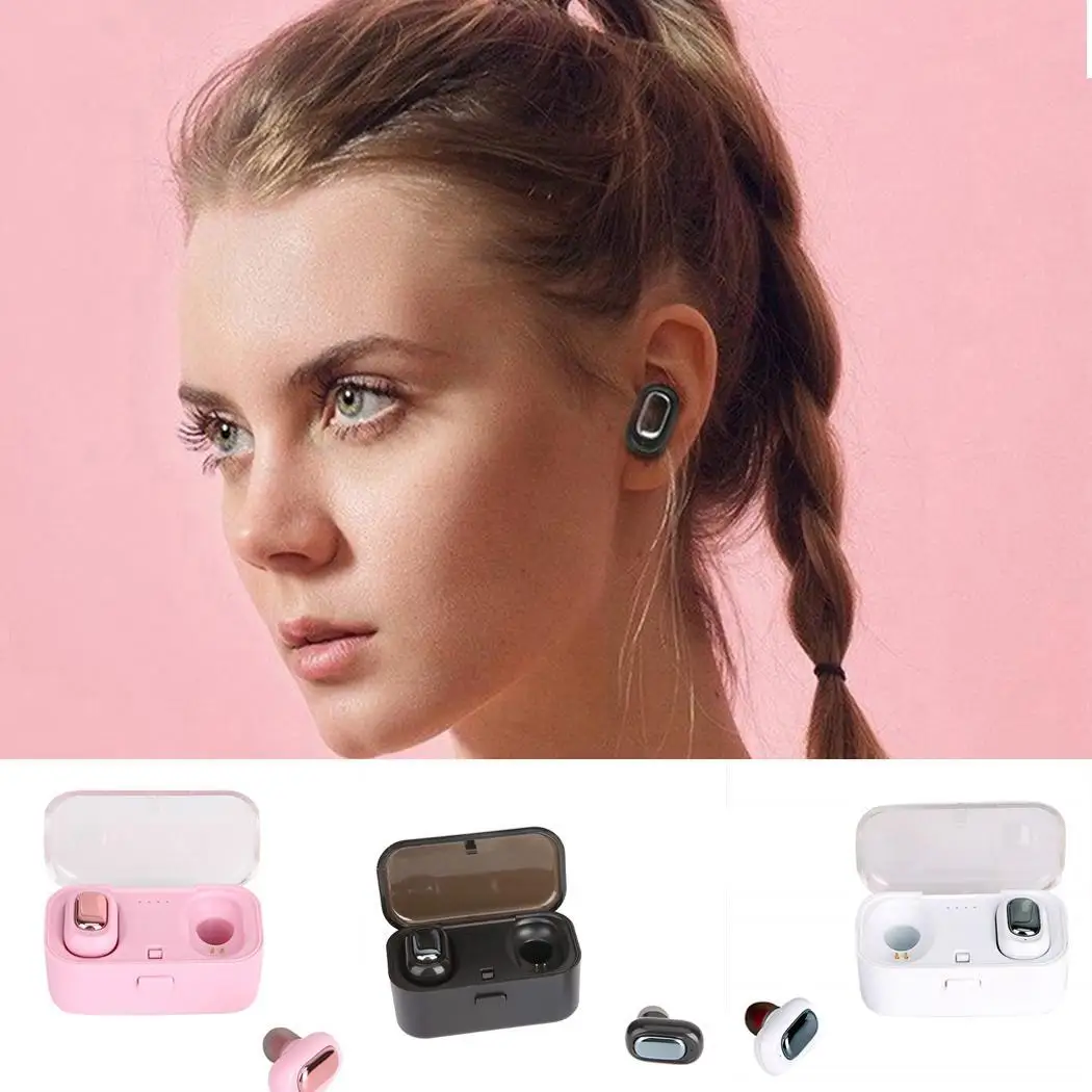 Bluetooth наушники мини беспроводные гарнитура водонепроницаемый IPX5 2 часа гарнитуры