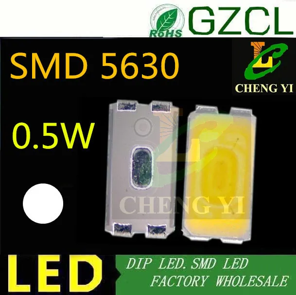 55 60LM 4 legs чистый белый 5630 smd led 6000 6500K 0 5 w светоизлучающий диод|led rgb led|led waterfallled toilet |