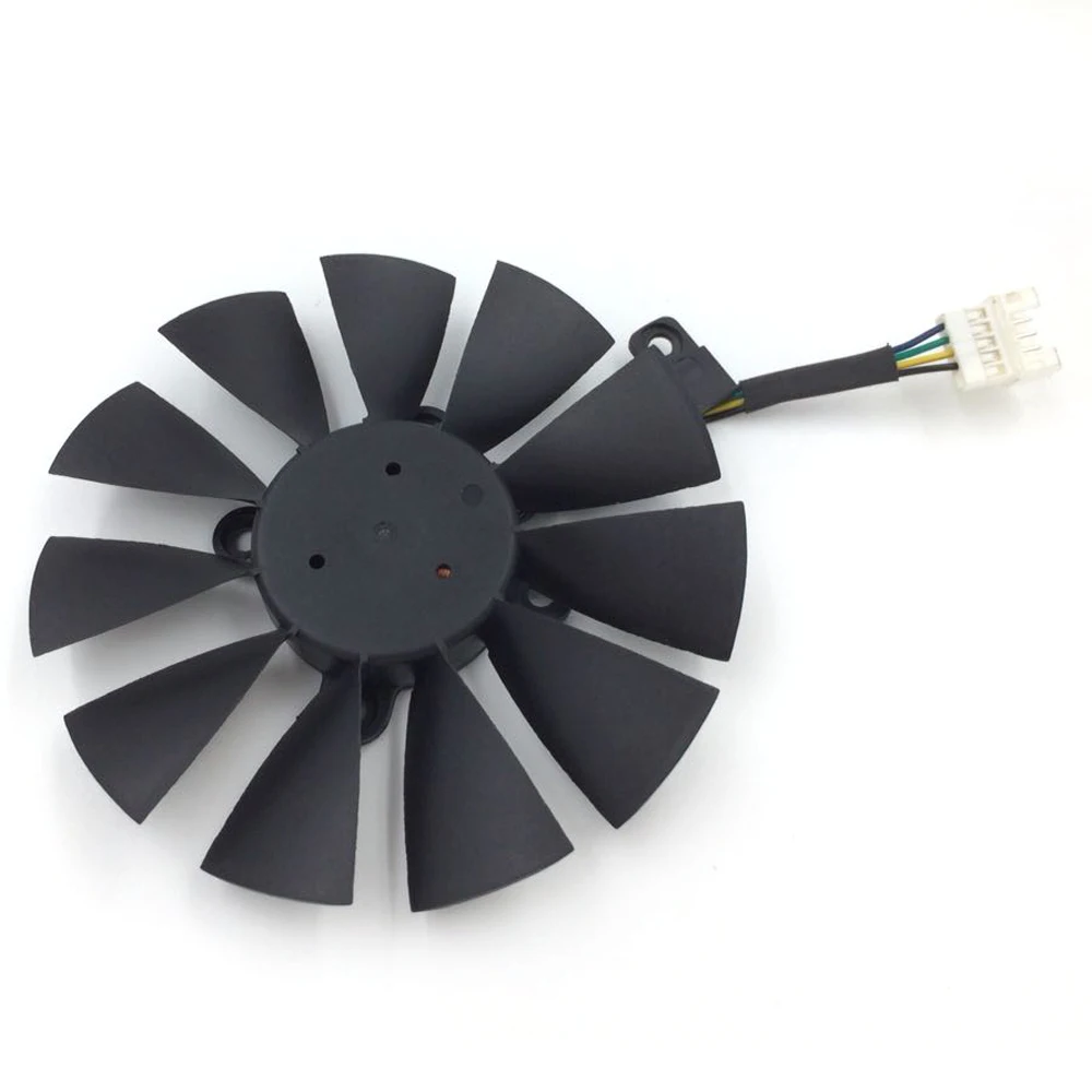 Бесплатная доставка PLD09210S12HH 85 мм 12 В 0.40A 4 провода 5Pin для ASUS STRIX GTX960 GTX970 кулер