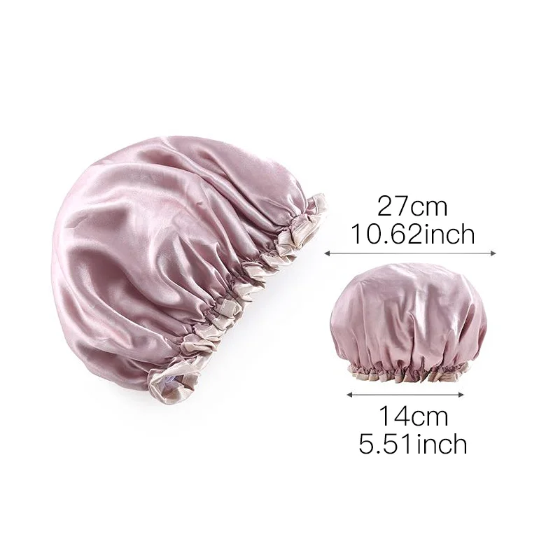 Женская водонепроницаемая шапочка для душа женщин ванны защитный шампунь спа