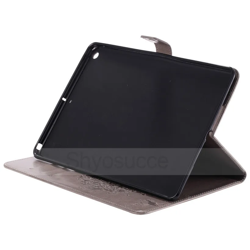 Кожаный флип-чехол для samsung Galaxy Tab S4 10,5 силиконовый чехол из мягкого ТПУ для samsung T830 T835 10,5 дюймов Задняя крышка на голову с декоративным цветком Etui
