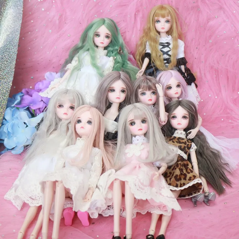 BJD SD кукла девочка игрушка 1/6 Кукла Макияж вручную blyth подарок для DIY BJD|Куклы| |