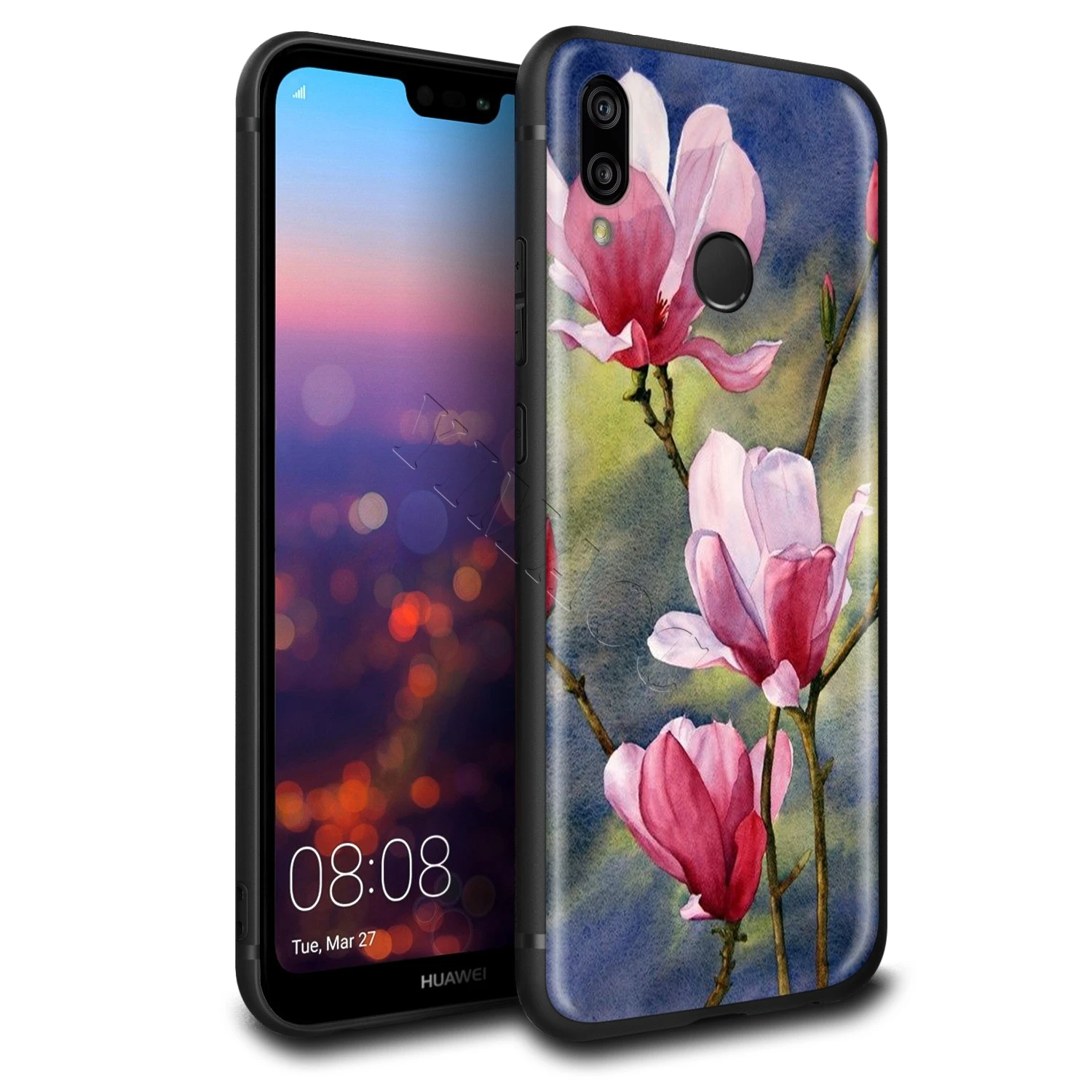 Чехол YIMAOC Bloom для Huawei Honor Mate P smart Y7 Y9 8C 30 20 10 8x Nova 3i 3 Lite Pro Prime|Бамперы| |
